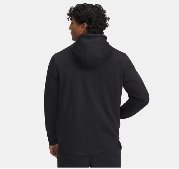 UA Rival Terry Logo Hoodie M Black