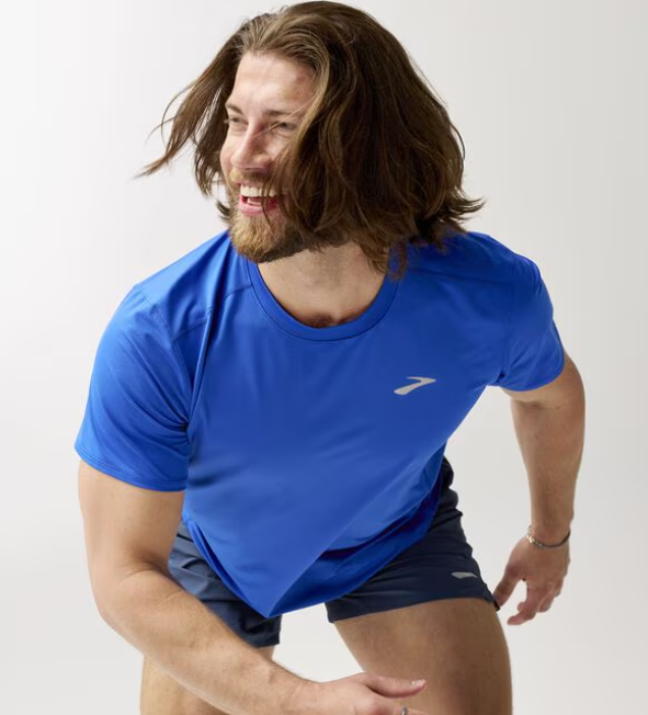 Brooks Atmosphere 3.0 Short Sleeve T-Shirt M Neo Blue