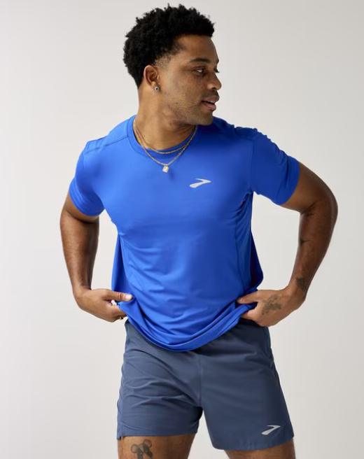 Brooks Atmosphere 3.0 Short Sleeve T-Shirt M Neo Blue
