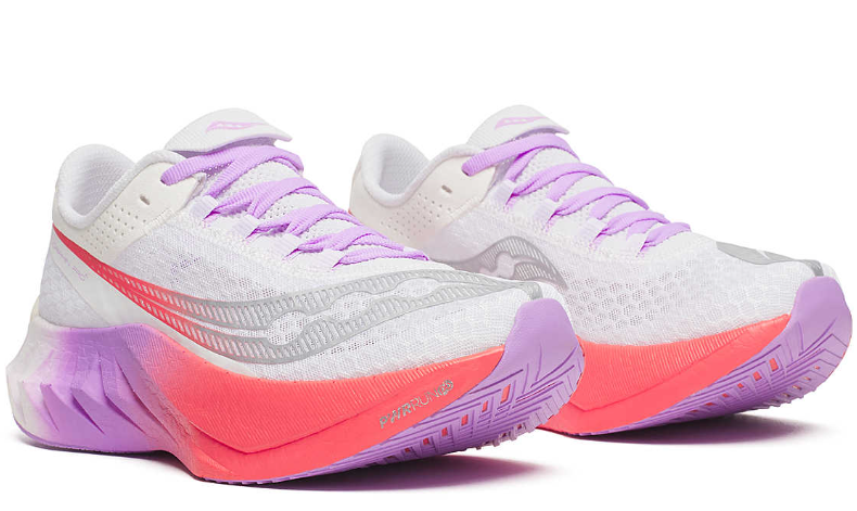 Saucony Endorphin Pro 4 Women's Trainers White / Crocus