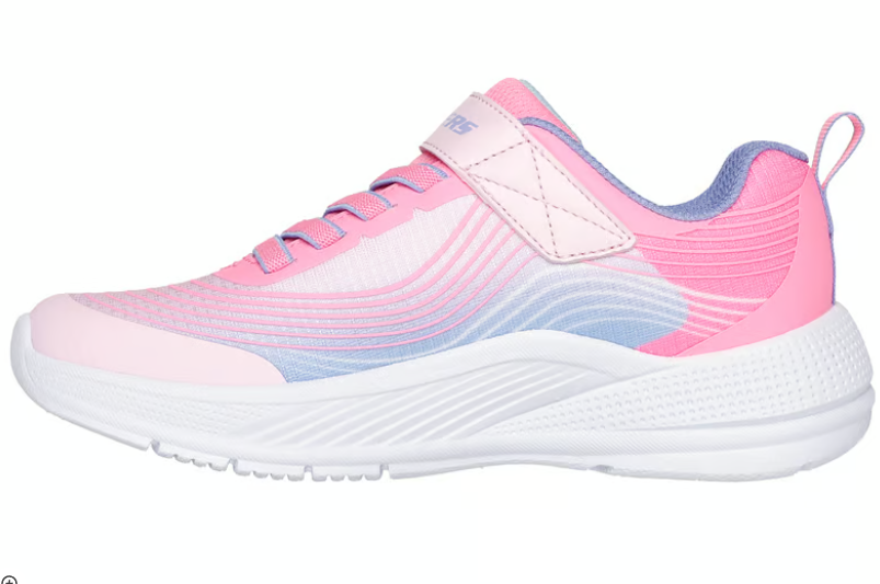 Skechers Microspec Advance Light Pink Youth Trainers