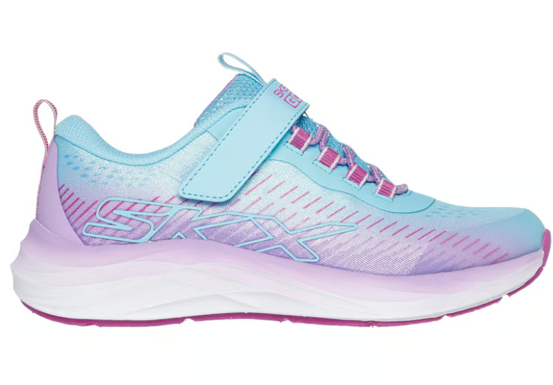 Skechers Go - Run Accelerate Glitter Soul Youth Trainers Aqua