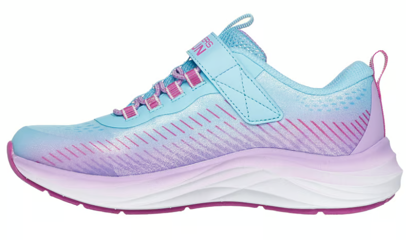 Skechers Go - Run Accelerate Glitter Soul Youth Trainers Aqua