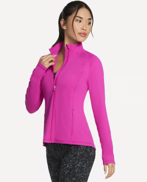 Skechers GO walk Jacket W Pink / Purple