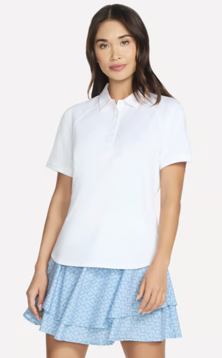 Skechers Go Dri Swift Club W Polo White