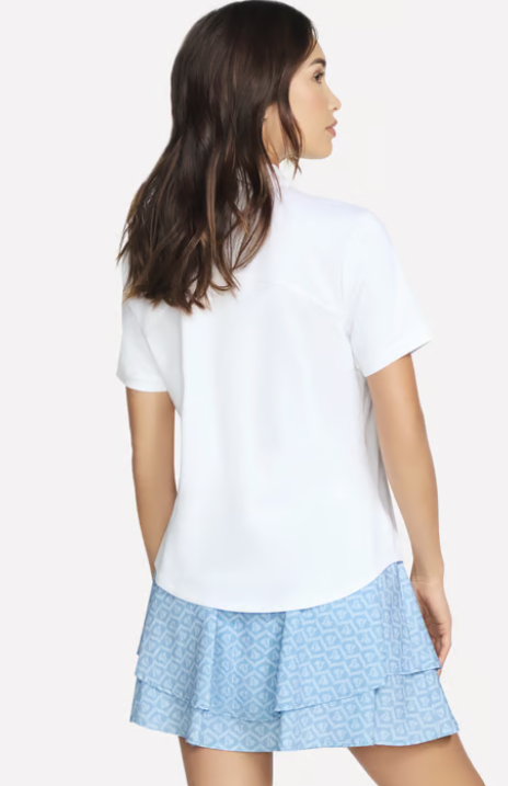 Skechers Go Dri Swift Club W Polo White