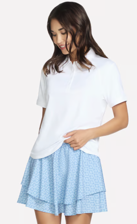 Skechers Go Dri Swift Club W Polo White