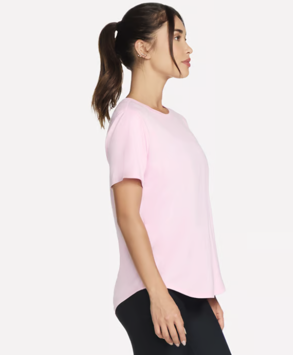 Skechers GO DRI Swift T-Shirt W White / Pink