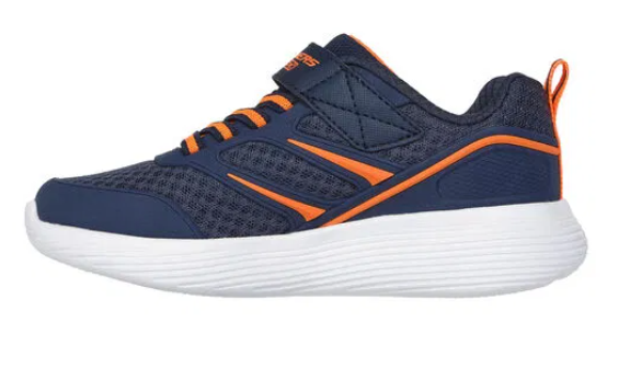 Skechers Go Run 400 V.2 Kids Trainers Navy/Orange