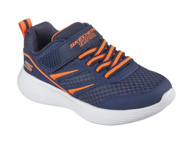 Skechers Go Run 400 V.2 Kids Trainers Navy/Orange