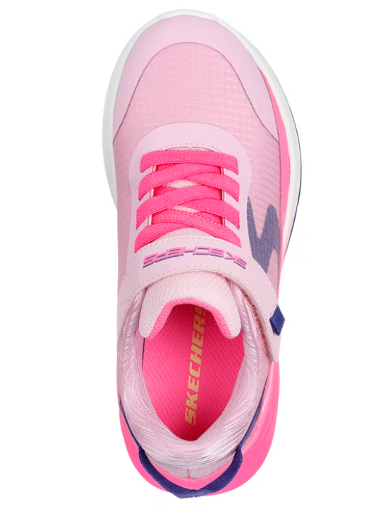Skechers Wave 92 Imara Kids Trainers Light Pink/Hot Pink