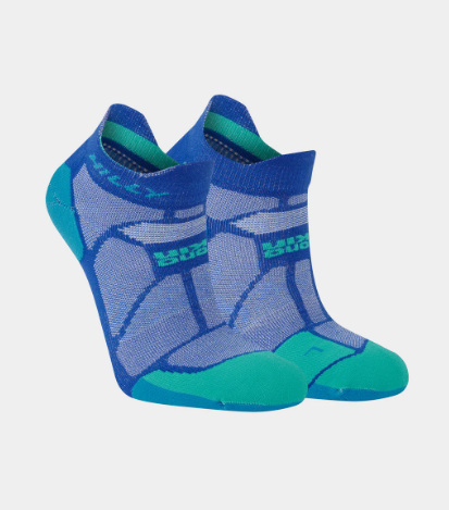 Hilly Marathon Fresh Socklet Sapphire/Teal