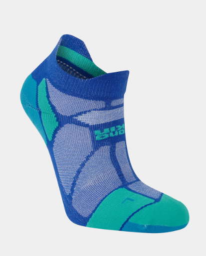 Hilly Marathon Fresh Socklet Sapphire/Teal