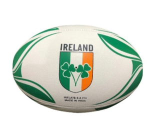 Ireland Themed Rugby Ball