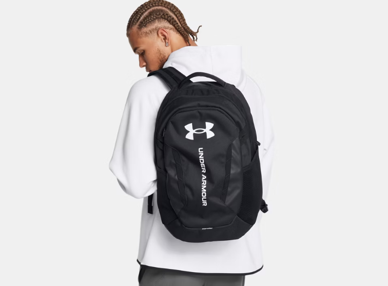 UA Hustle 6.0 Backpack Black