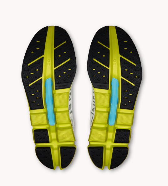 ON Cloudflow 5 W White/Lime