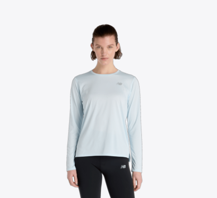 NB Sport Essential Long Sleeve W Frosted Glass