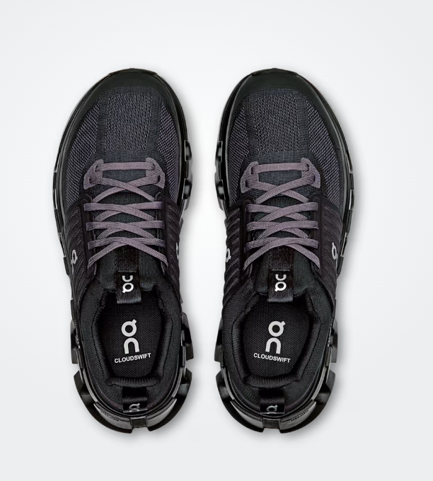 ON Cloudswift Youth Black/Eclipse