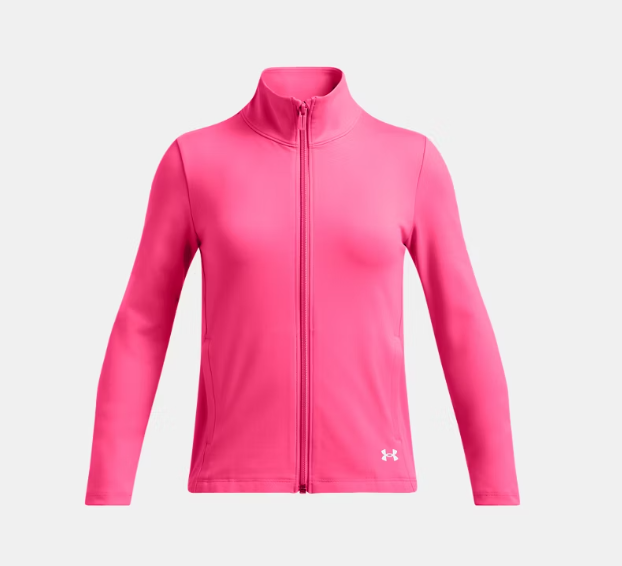 UA Motion Girls' Jacket Pink