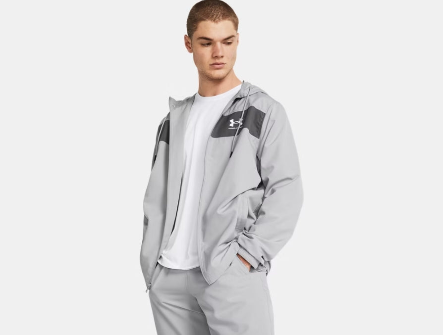 UA Sportstytle Windbreaker M Grey