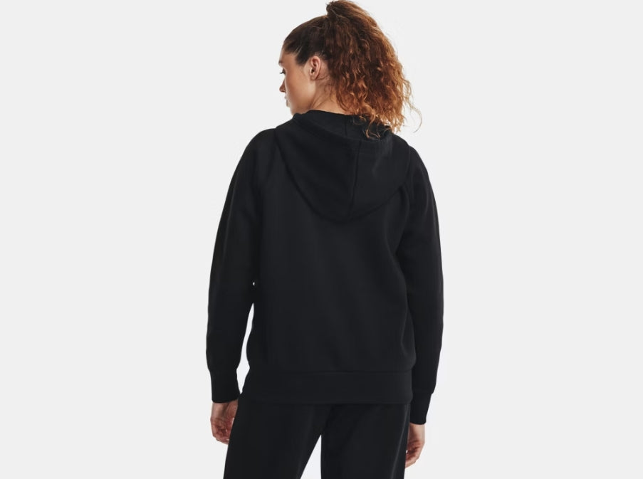 UA Rival Fleece FZ Hoodie W Black