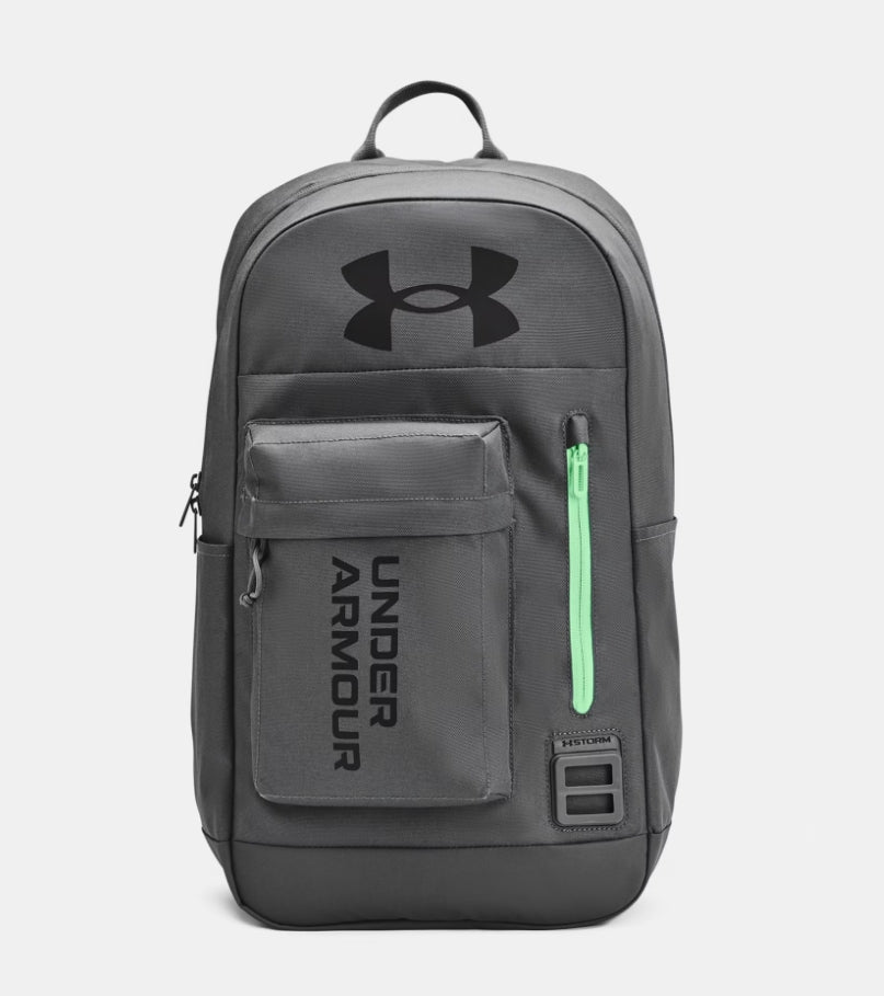 UA Halftime Backpack Grey/Green