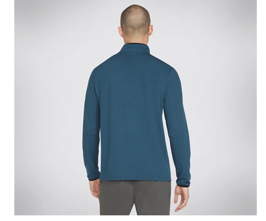 Skechers Knits Burst 1/4 Zip Sea Foam