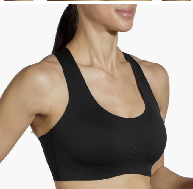 Brooks Crossback 2.0 Sports Bra Black