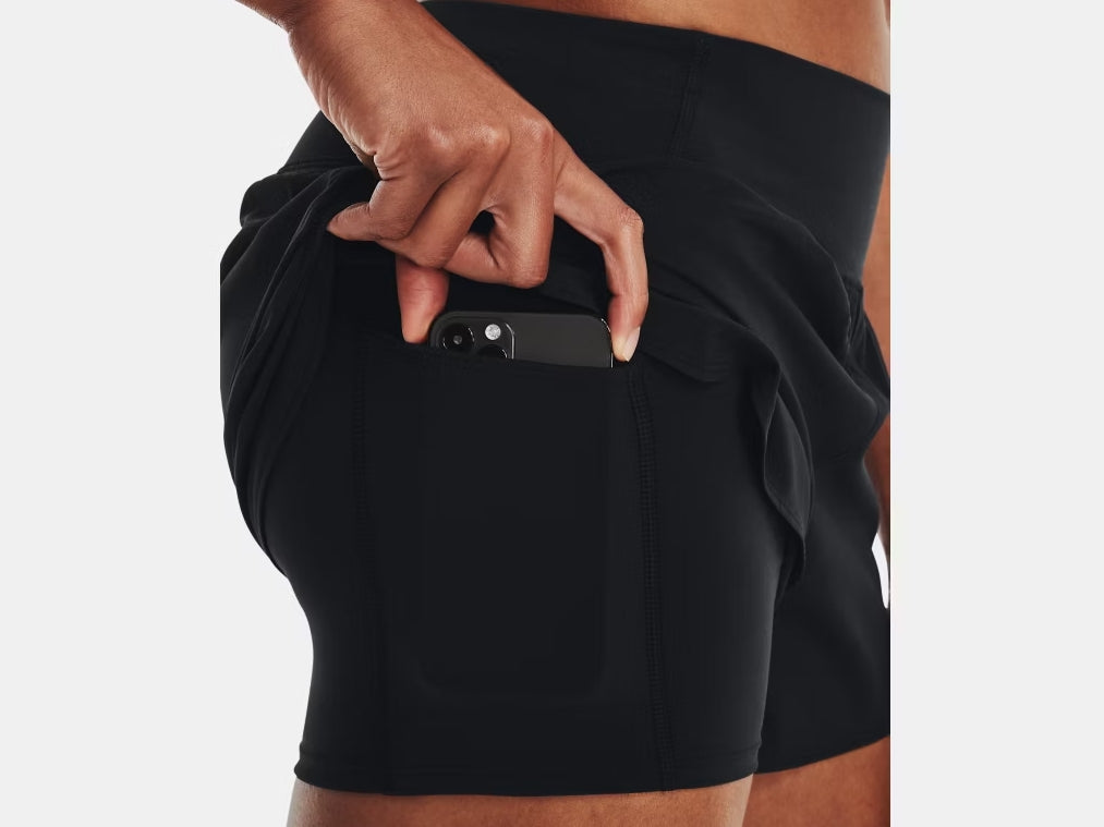 UA Vanish 2-in-1 Shorts W Black