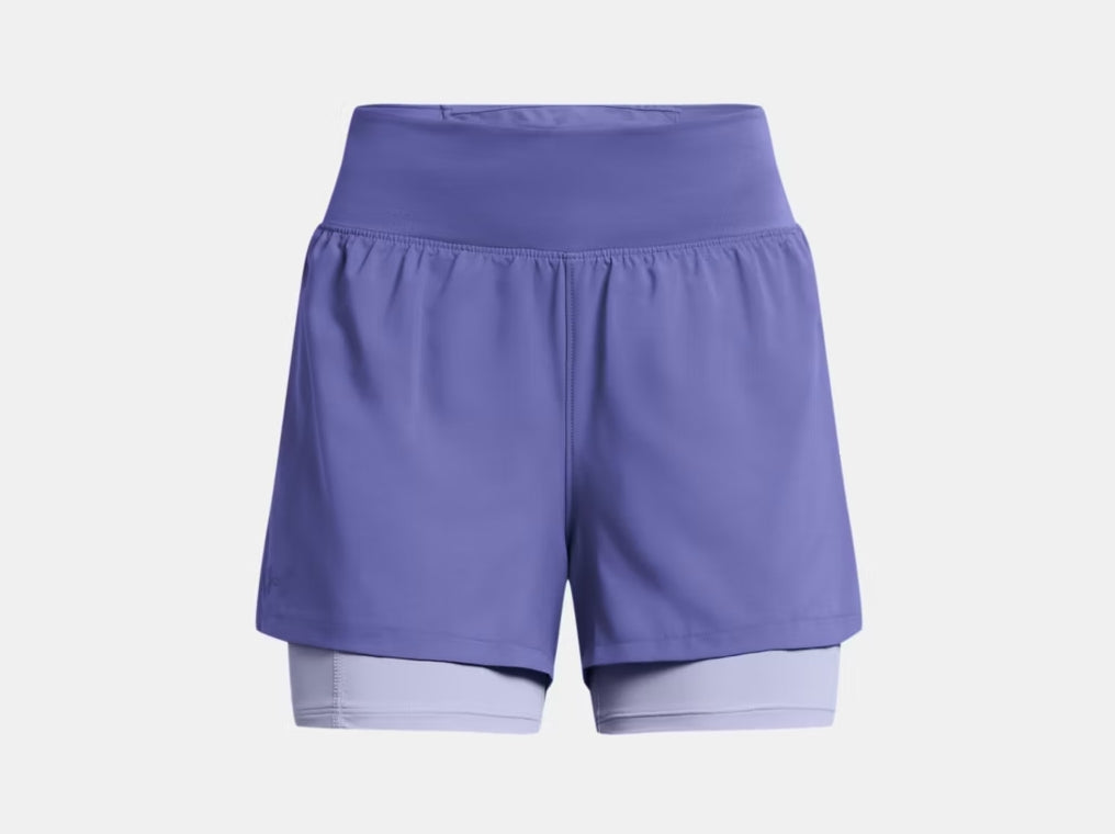 UA Run Stamina 2-in-1 Shorts W Starlight