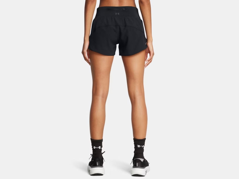 UA Launch Pro 4'' Shorts W Black