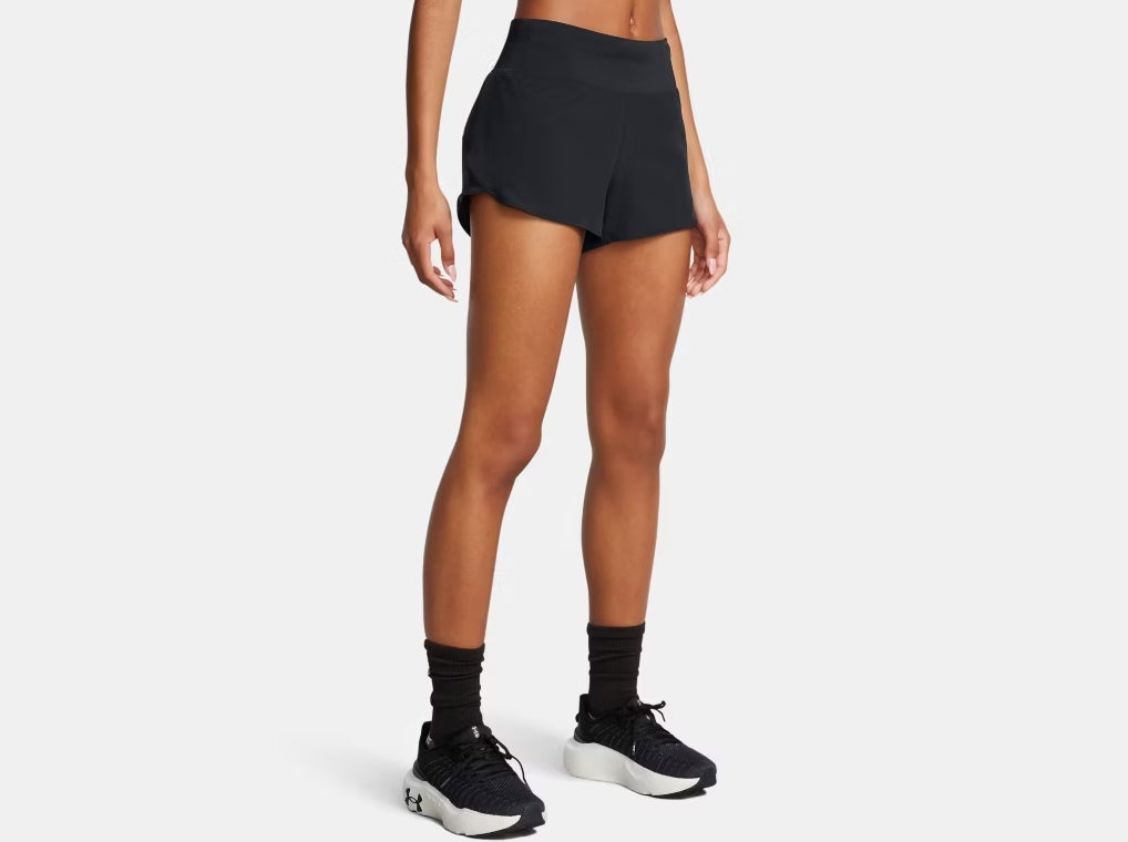 UA Launch Pro 4'' Shorts W Black