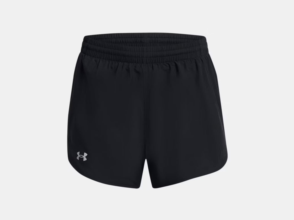 UA Fly By 2-in-1 Shorts W Black