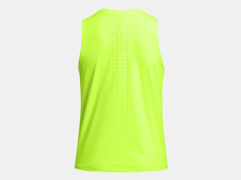 UA Launch Elite Tank W High Vis Yellow