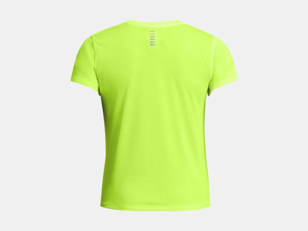 UA Launch Short Sleeve W High Vis Yellow