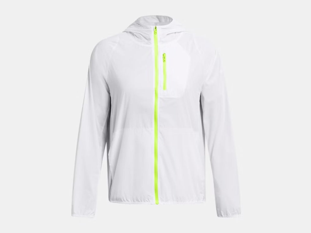 UA Launch Lightweight Jacket W White