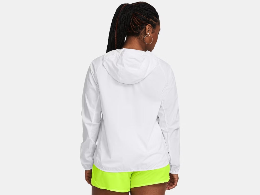 UA Launch Lightweight Jacket W White