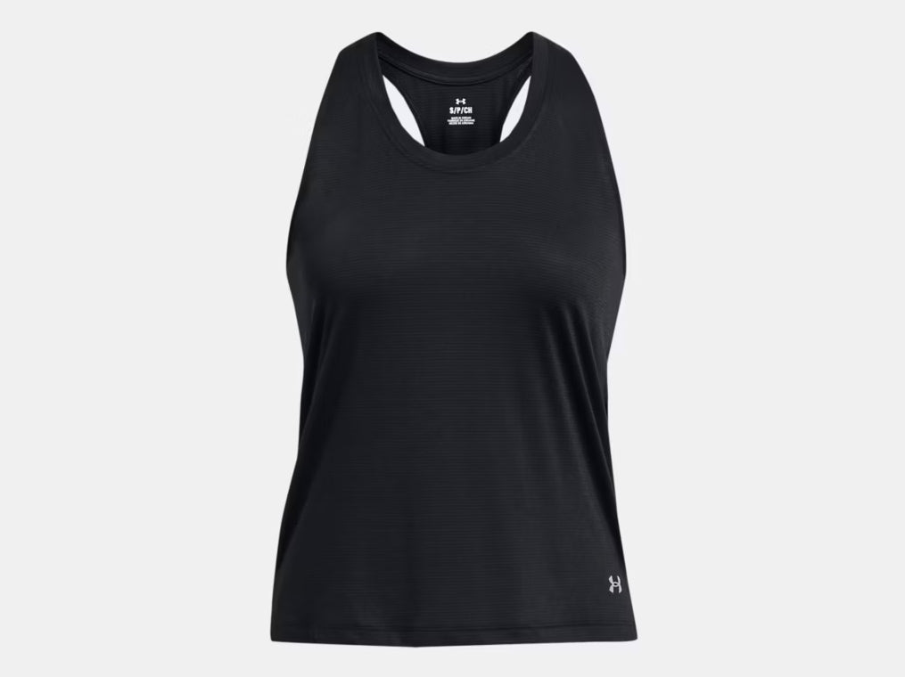 UA Launch Singlet W Black