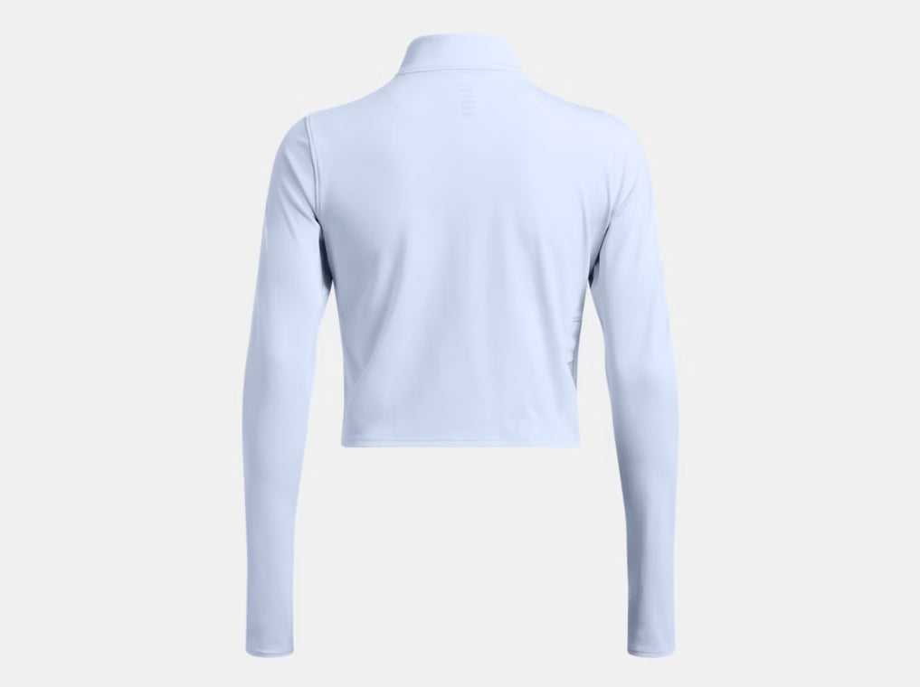 UA Launch Elite Half Zip W Nimbus Blue