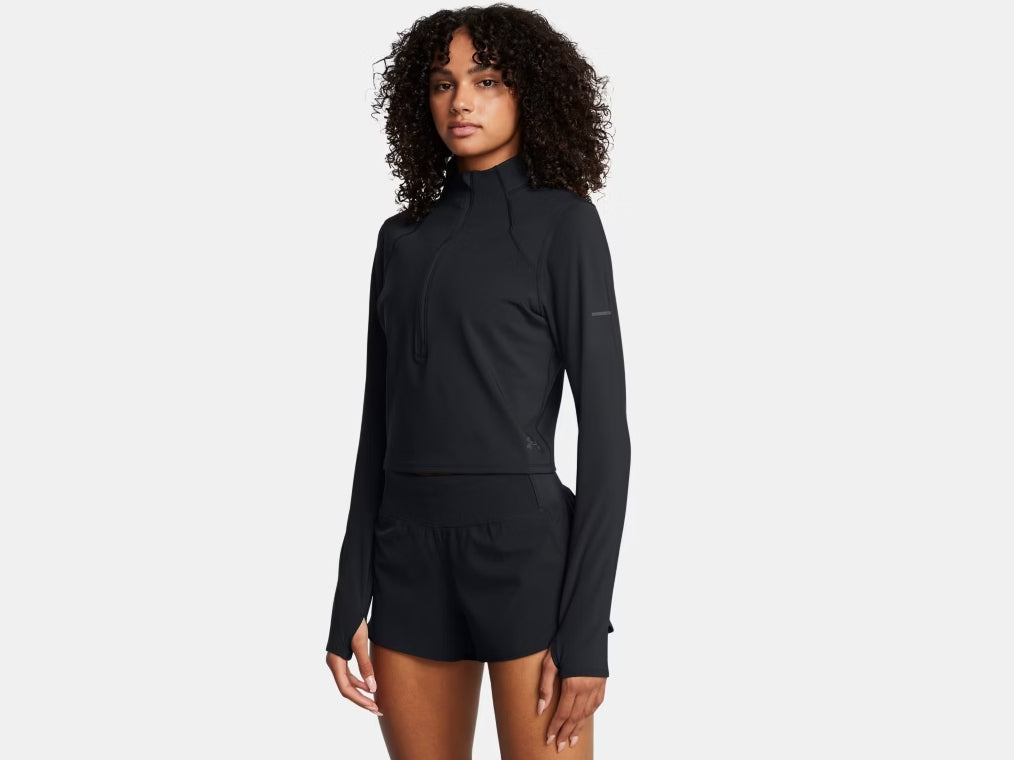 UA Launch Elite Half Zip W Black