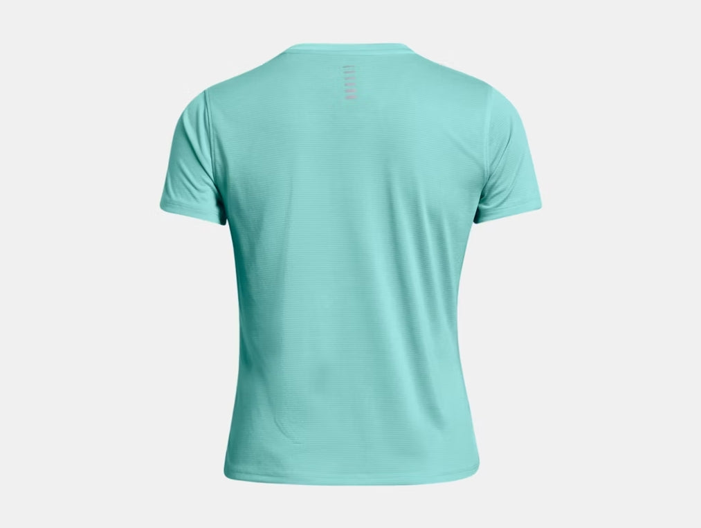 UA Launch Short Sleeve W Radial Turquoise