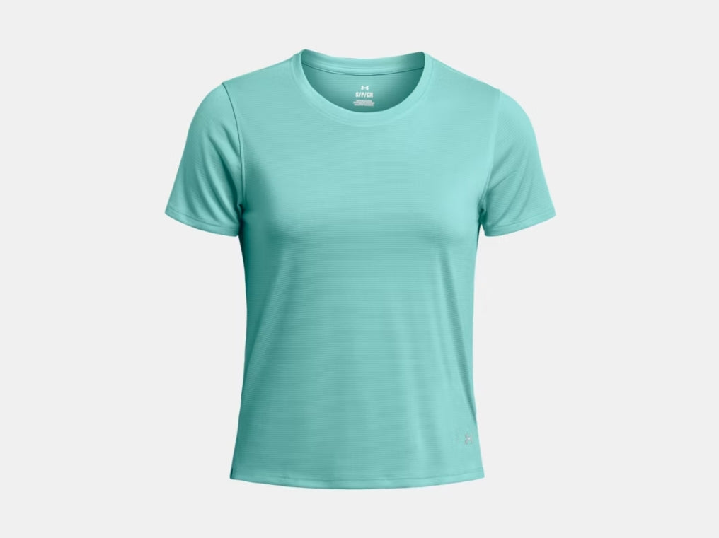 UA Launch Short Sleeve W Radial Turquoise