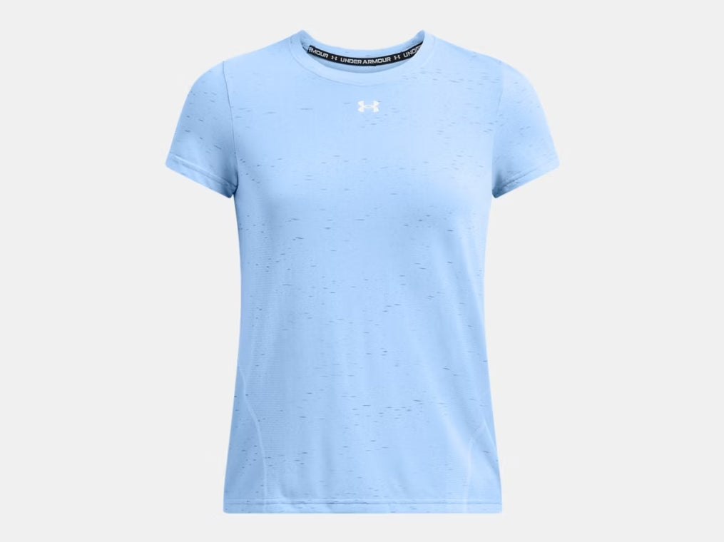 UA Vanish Seamless Loose SS W Horizon Blue