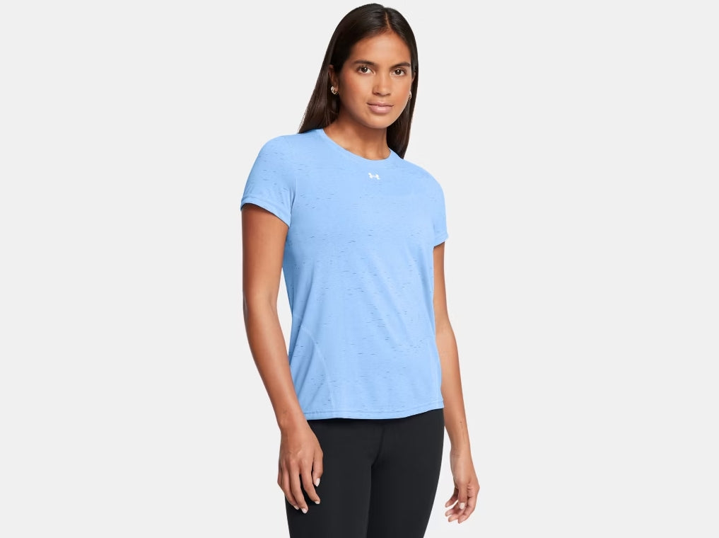 UA Vanish Seamless Loose SS W Horizon Blue