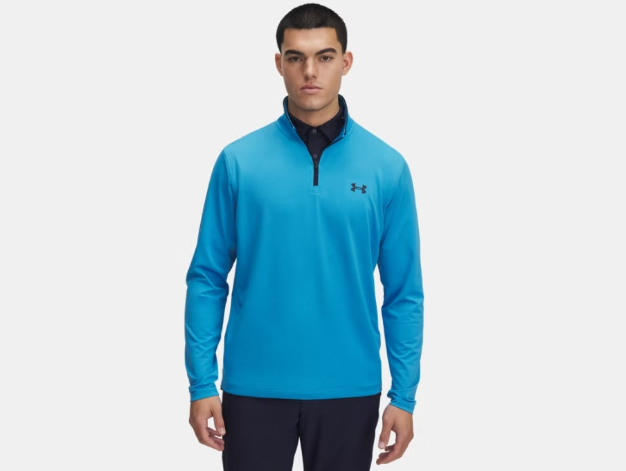 UA Match Play 1/4 Zip M Ether Blue