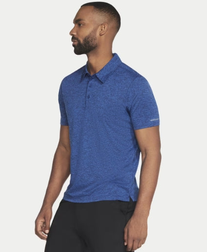 Skechers GO-DRI Charge SS Polo M Blue