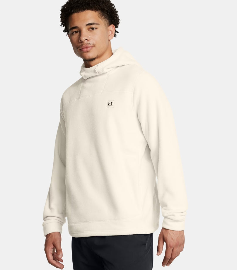 UA Expanse Fleece Hoodie M White