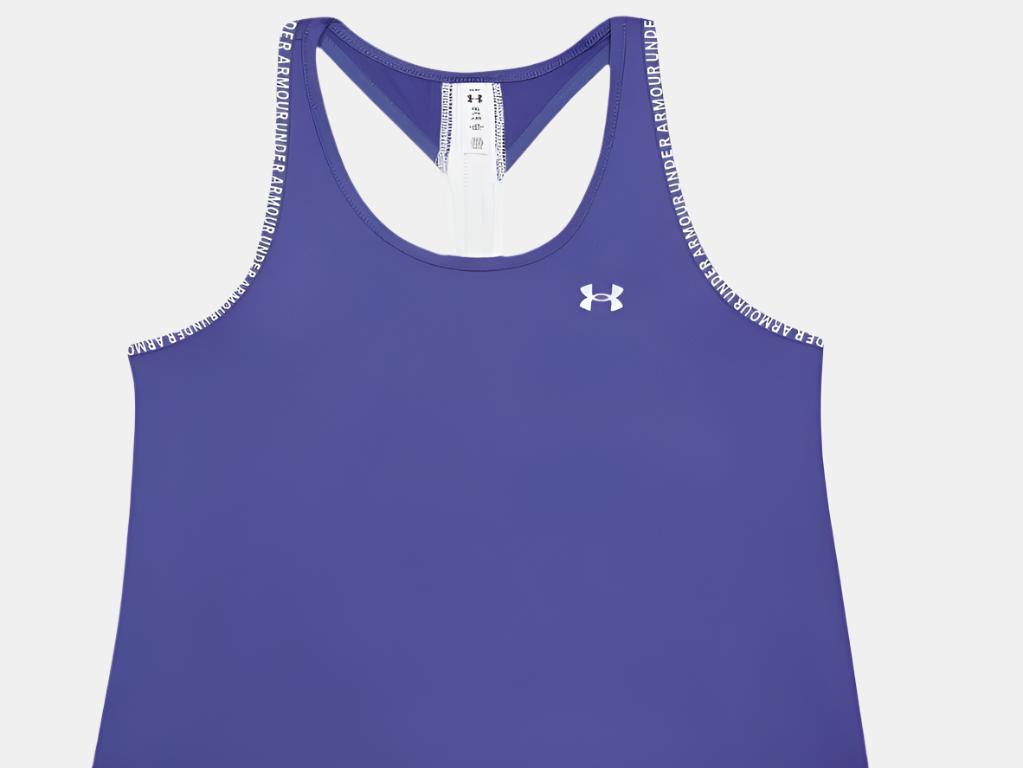 UA Knockout Tank Girls' Salt Purple