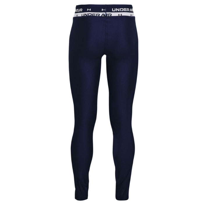 UA HeatGear Leggings Girls' Midnight Navy