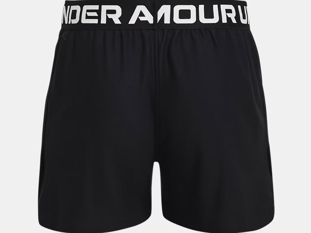 UA Play Up Shorts Girls' Black